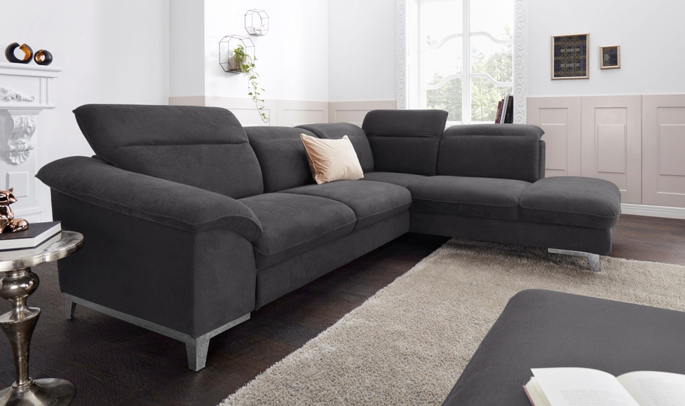 COTTA Ecksofa, wahlweise mit Bettfunktion