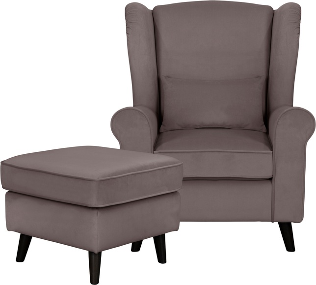 Home affaire Sessel »CHISTELLE«, Ohrensessel, auch in Bouclé, B/T/H: 81/87/99 cm