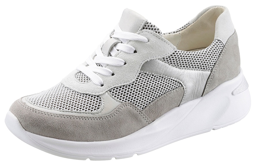 Waldläufer Schnürschuh »H-DILARA«, im Materialmix, H-Weite