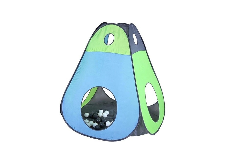 knorr®toys Spielzelt grün/blau mit 30 Bällen
