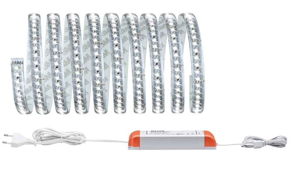 Paulmann MaxLED 1000 70669 LED-Streifen-Basisset EEK: LED (A++ - E) mit Stecker 24 V 300 cm Tageslicht-Weiß