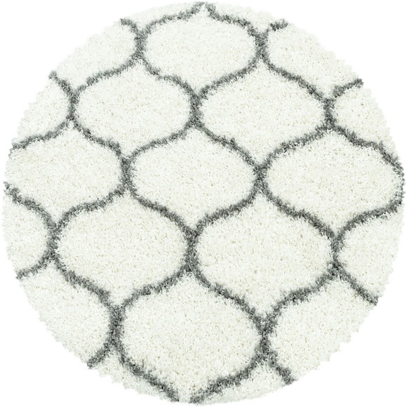 Ayyildiz Teppiche Hochflor-Teppich »SALSA 3201«, rund, 50 mm Höhe