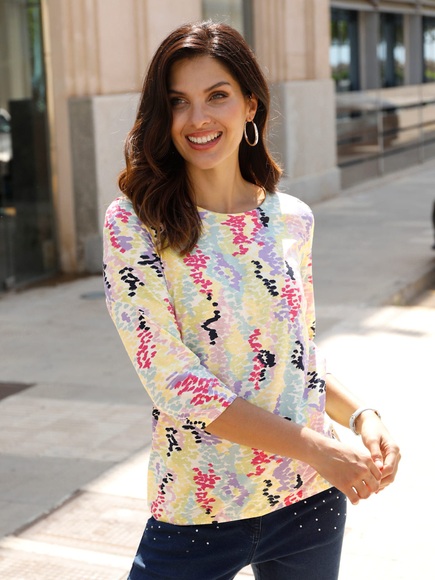 Classic Basics Print-Shirt 