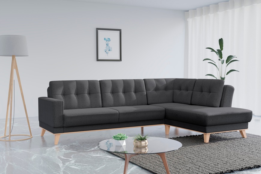 sit&more Ecksofa, wahlweise mit Kippfunktion und Bettkasten