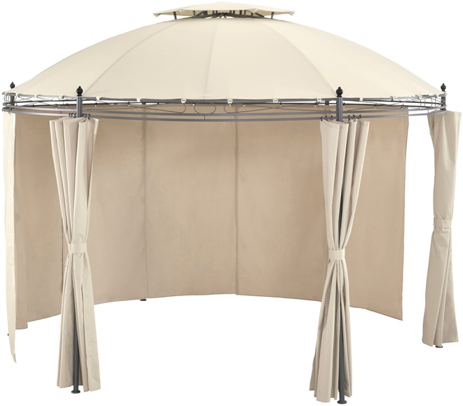 KONIFERA Pavillon »Tino«, (Set), BxT: 350 x 350 cm
