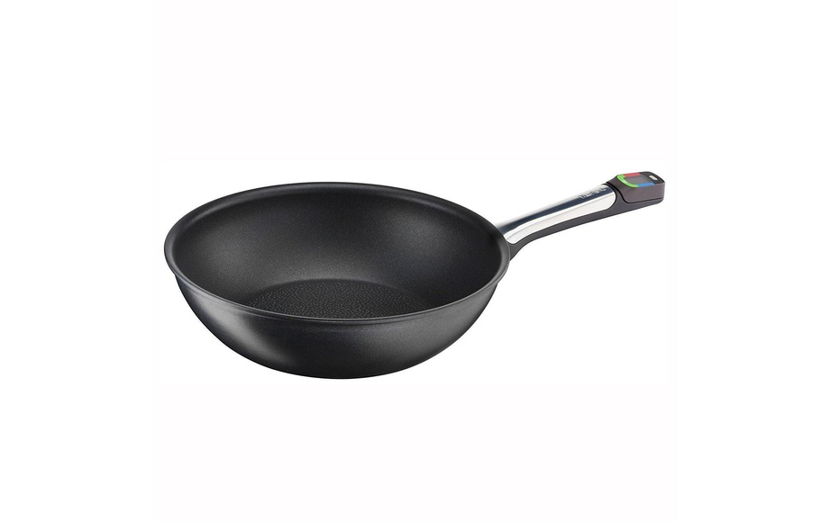 Tefal E55119 MY Cooking Guide WOK - Wokpfanne (Schwarz)