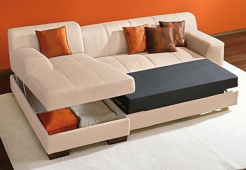 Home affaire Ecksofa »Falk«, mit Federkern und wahlweise mit Bettfunktion