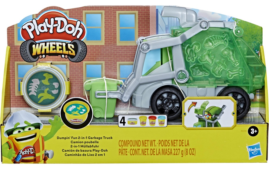 Play-Doh 2-in-1 Müllabfuhr Spielfahrzeug