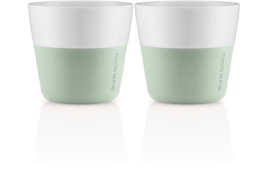 Lungo Becher / 2er-Set - 230 ml - Eva Solo grün en keramik