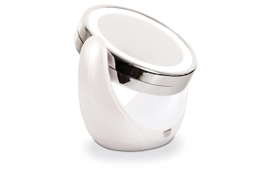 Rio - Kosmetikspiegel Magnifying Illuminated Cosmetic Mirror Weiss