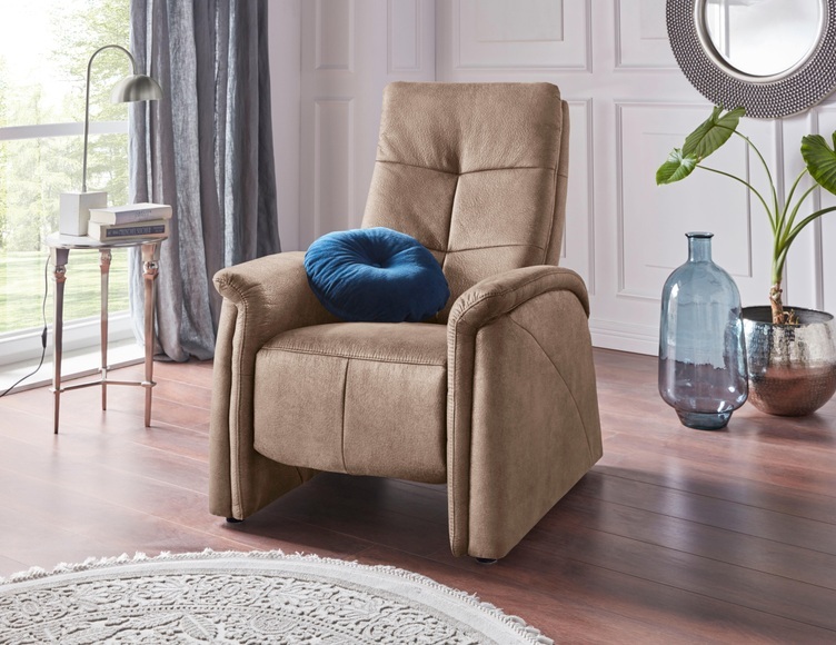 exxpo - sofa fashion Sessel, mit Relaxfunktion und 2 Armlehnen
