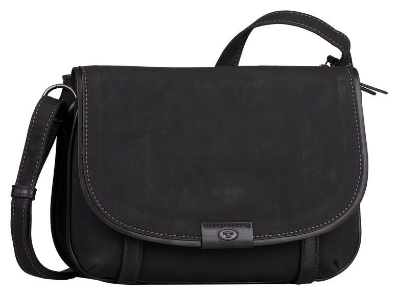 TOM TAILOR Umhängetasche »LENA Flap bag M top zip«, mit viel Stauraum