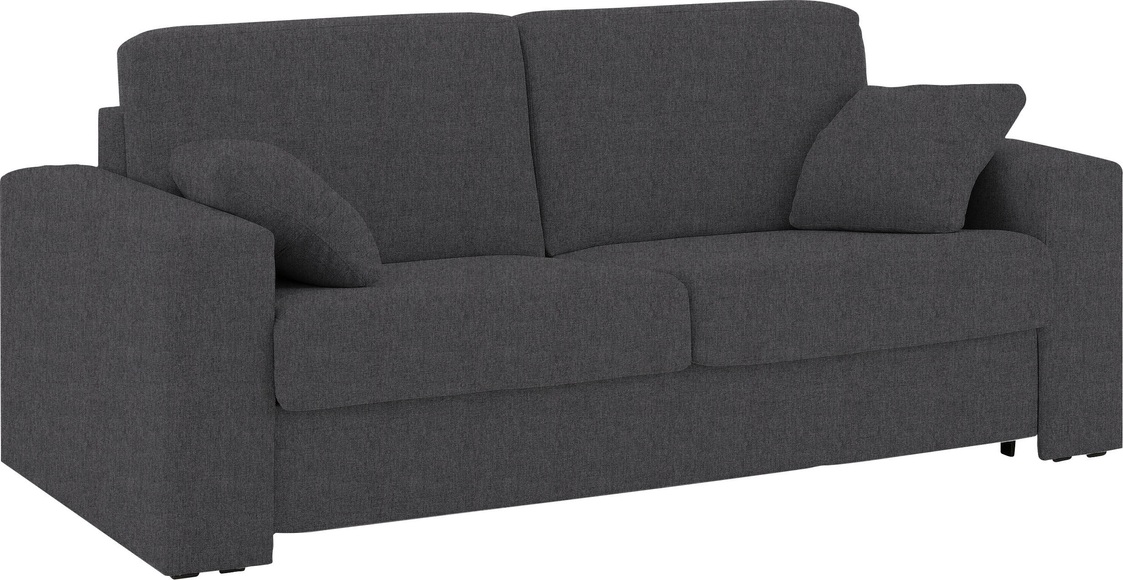 Home affaire Schlafsofa »Roma«, Dauerschlaffunktion, mit Unterfederung, Lattenrost und echter Matratze. Zum Ausfalten in hoher Qualität, in 2 Breiten