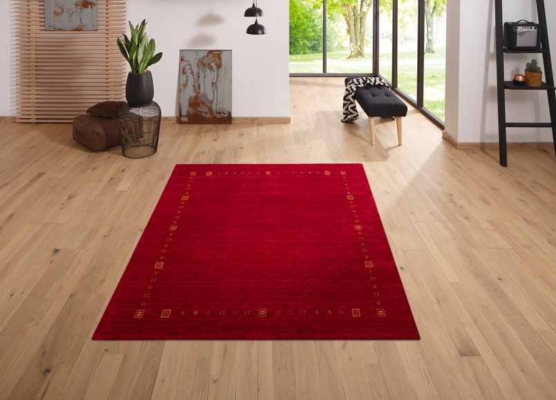 Wollteppich, »Felia«, DELAVITA, rechteckig, Höhe 12 mm, handgewebt