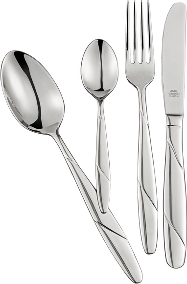 AMIL Besteck-Set »8885«, (Set, 30 tlg.), Edelstahl 18/0, extra scharfe Messerklingen