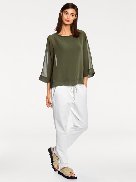 Blusenshirt Two-in-One-Look