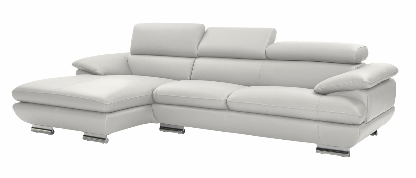 CALIA ITALIA Ecksofa »Magic«, in 2 Lederqualitäten