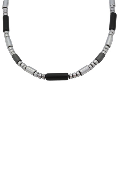 Firetti Collier »glänzende und matte Walzen, massiv«