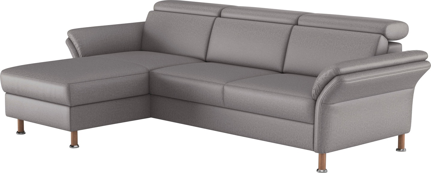 Home affaire Ecksofa »Calypso L-Form« mit motorischen Funktionen im Sofa und Recamiere