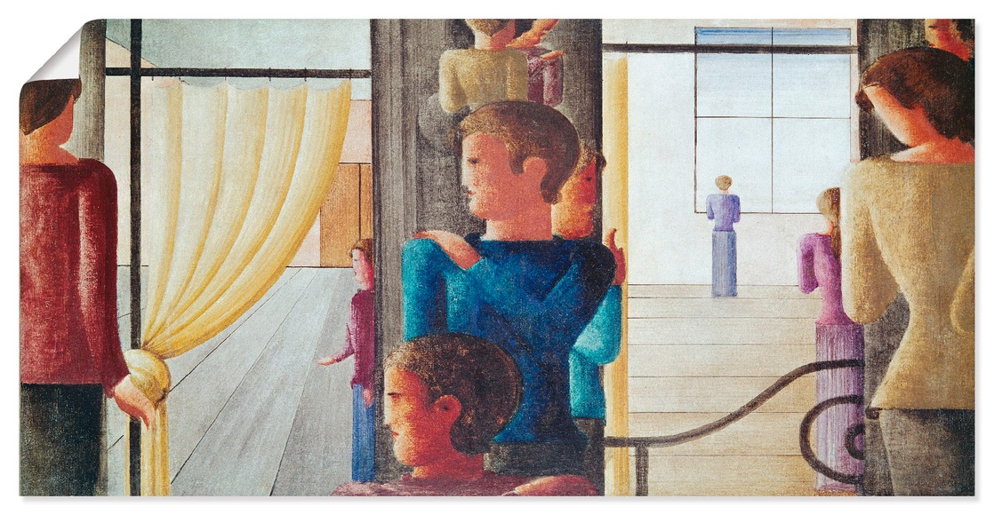 Artland Wandbild »Zwölfergruppe mit Interieur. 1930«
