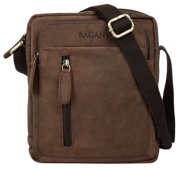 Bagan Umhängetasche, (1 tlg.), echt Leder