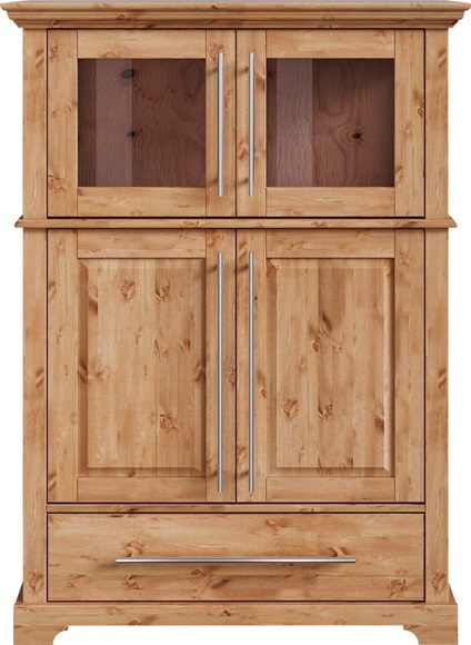 Home affaire Highboard »Meliss«, Breite 94 cm, Kiefer massiv