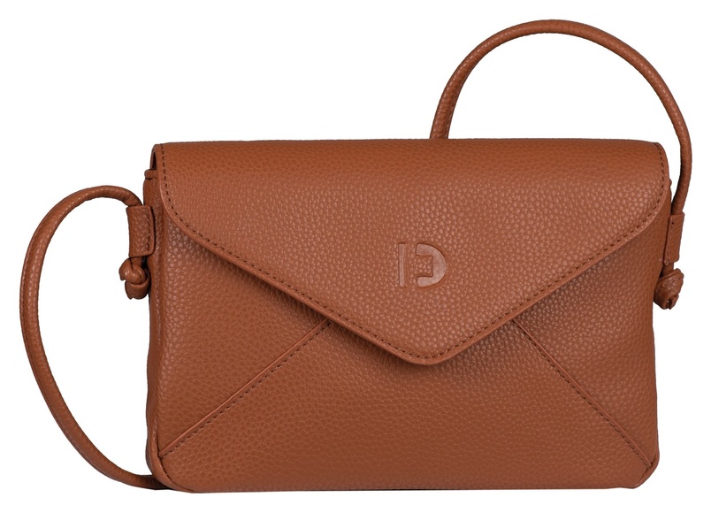 TOM TAILOR Denim Umhängetasche »VELINA Flap bag S no zip«, mit Schulterriemen