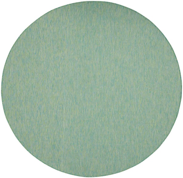 Nourison Teppich »Positano«, rund, 5 mm Höhe, In- und Outdoor geeignet, Wohnzimmer