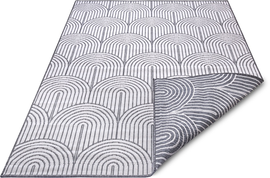 HANSE Home Teppich »Pangli, Wendeteppich«, rechteckig, In und Outdoor, Flachgewebe, wendbar, wetterfest, pflegeleicht, robust