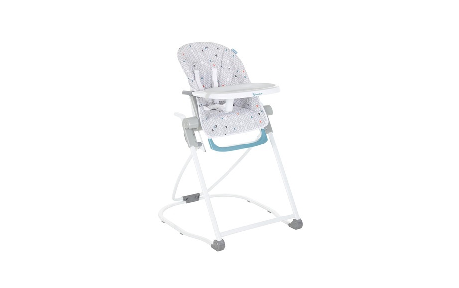 BADABULLE Hochstuhl Compact grau