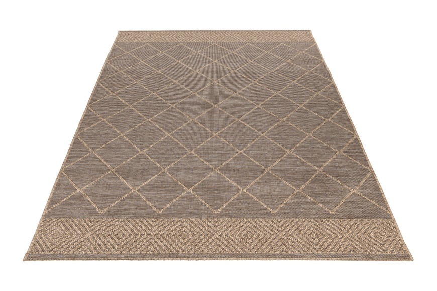 Obsession Teppich »My Oslo 710«, rechteckig, Rauten Muster, In- und Outdoor geeignet