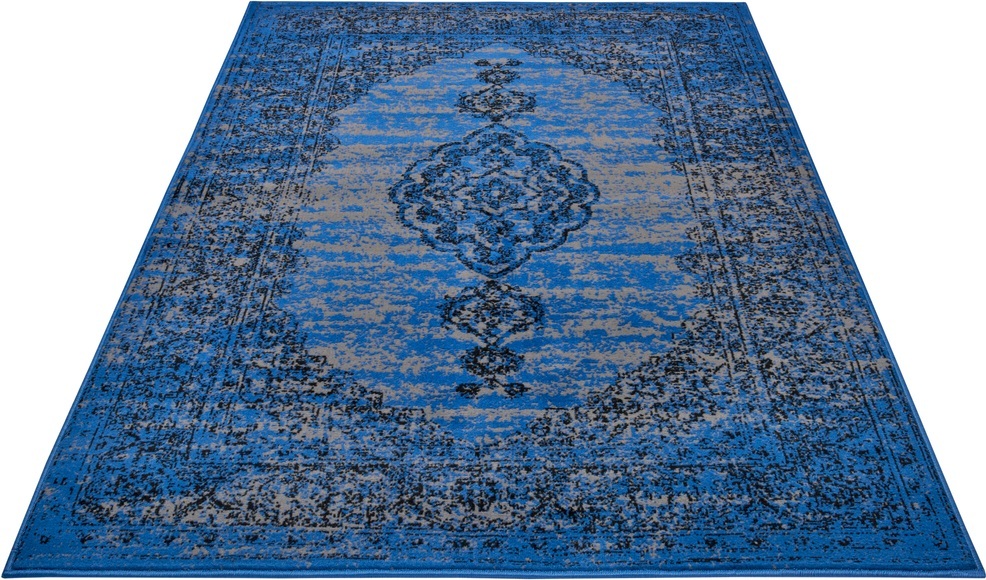 HANSE Home Teppich »Meridional«, rechteckig, 9 mm Höhe, Weicher Flor, Orient Design, ringsum gekettelt, strapazierfähig, pflegeleicht, Wohnzimmer, Schlafzimmer, Büro, aus der EU