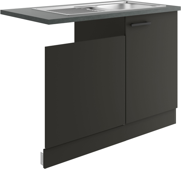 OPTIFIT Spülenschrank »Palma«, Breite 110 cm, geeignet für teilintegrierte Geschirrspüler