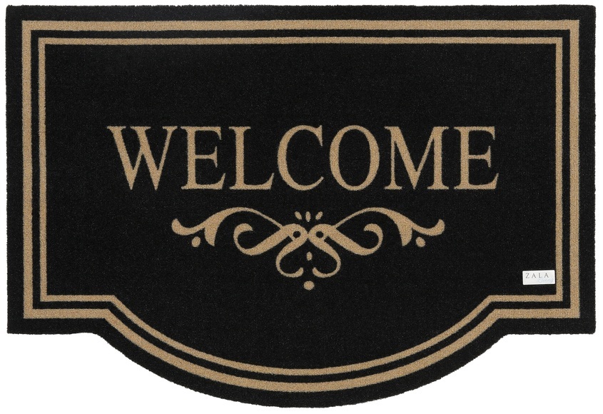 Fussmatte »Welcome«, Hanse Home, stufenförmig, Höhe 6 mm, maschinell getuftet