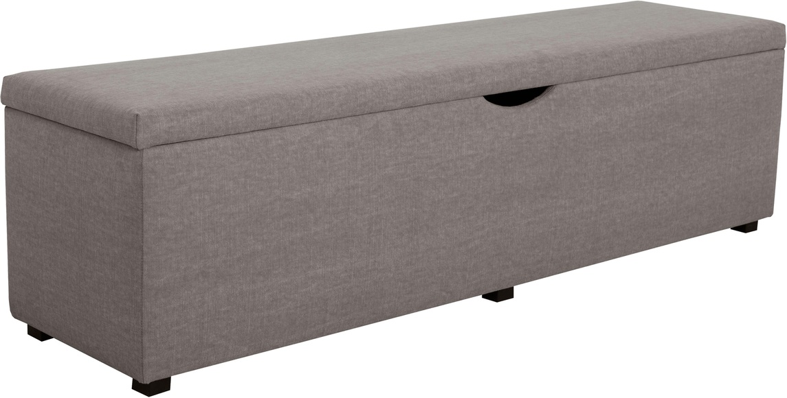 Places of Style Hockerbank »Standard«, mit Stauraum, Breite 120 cm oder 160 cm, auch als Garderobenbank oder Bettbank geeignet