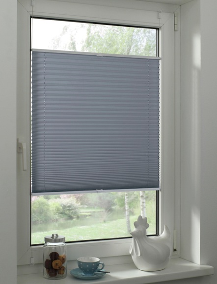 Plissee, »EASYFIX Plissee Greta«, GARDINIA, Lichtschutz, ohne Bohren, verspannt