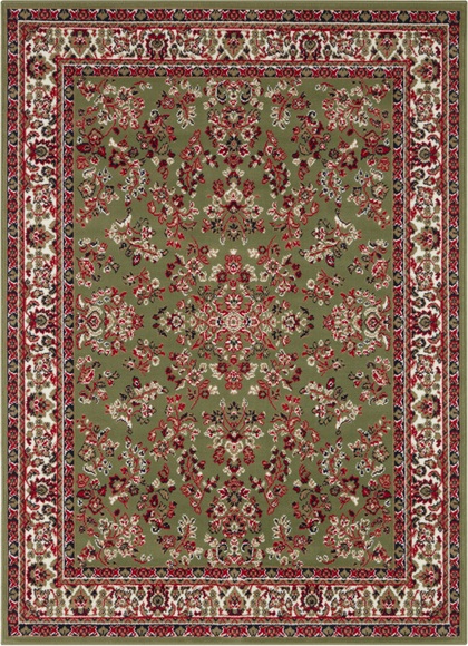 DELAVITA Teppich »Halton«, rechteckig, 8 mm Höhe, Kurzflor, Vintage Design, Orient Optik, Wohnzimmer, Schlafzimmer, Arbeitszimmer, Robust, Pflegeleicht, Gekettelt