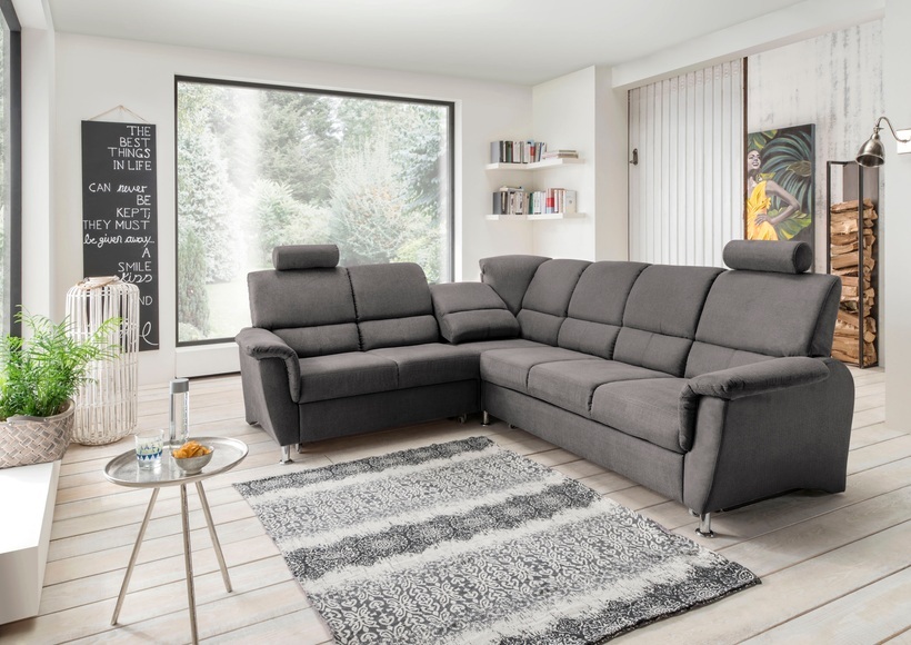 Home affaire Ecksofa »Pisa«, mit Bettfunktion und Bettkasten