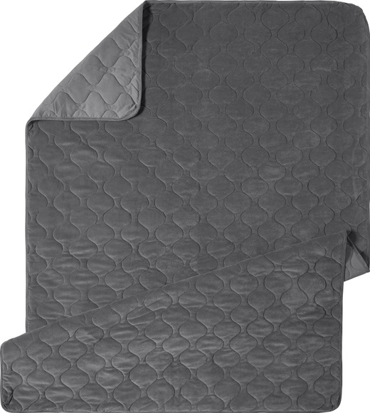 Kneer Wohndecke »Nicky-Velours«, auch als Tagesdecke geeignet
