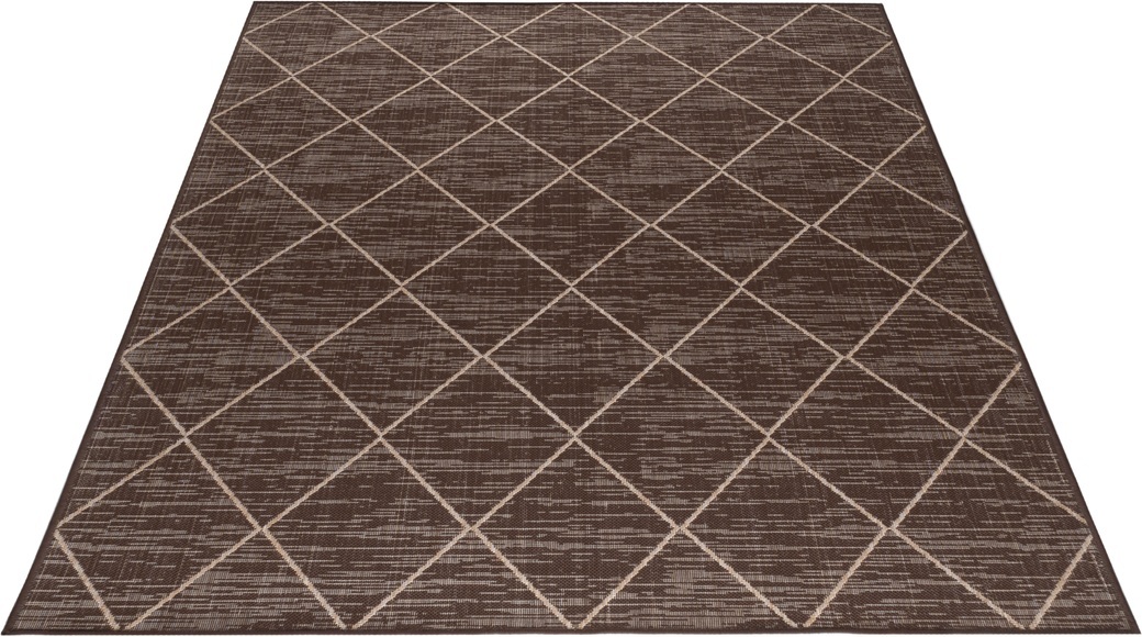 Guido Maria Kretschmer Home&Living Teppich »Florenz«, rechteckig, 3 mm Höhe, In-und Outdoor geeignet,Wetterfest & UV-beständig, für Balkon, Terrasse und Wintergarten, besonders flach, auch für Küche oder Esszimmer und Wohnzimmer geeignet