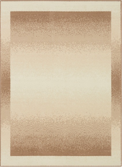 DELAVITA Teppich »Simon«, rechteckig, 8 mm Höhe, Kurzflor, Unifarben, Retro Design, ringsum gekettelt, Bordüre, Wohnzimmer, Schlafzimmer, Arbeitszimmer, Robust, Pflegeleicht