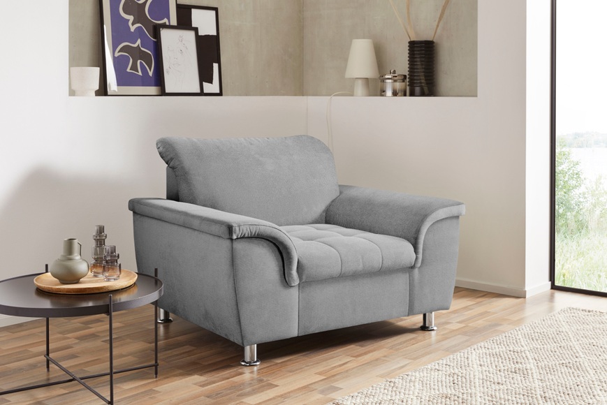 DOMO collection Sessel »Franzi«, wahlweise mit Kopfteilverstellung