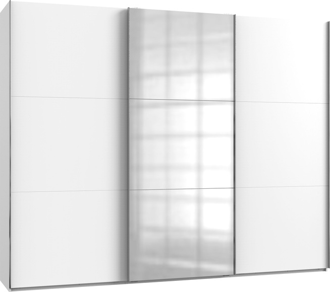 Fresh To Go Schwebetürenschrank »Laval«, inkl. zusätzlichen Einlegeböden, Schubkasteneinsatz und Selbsteinzug