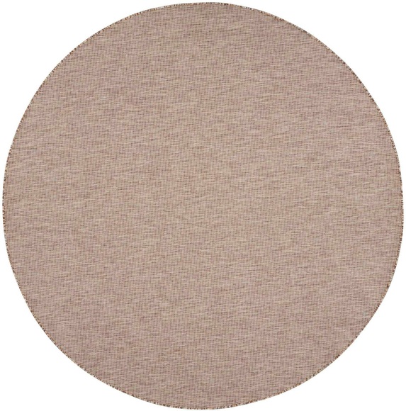 Nourison Teppich »Positano«, rund, 5 mm Höhe, In- und Outdoor geeignet, Wohnzimmer