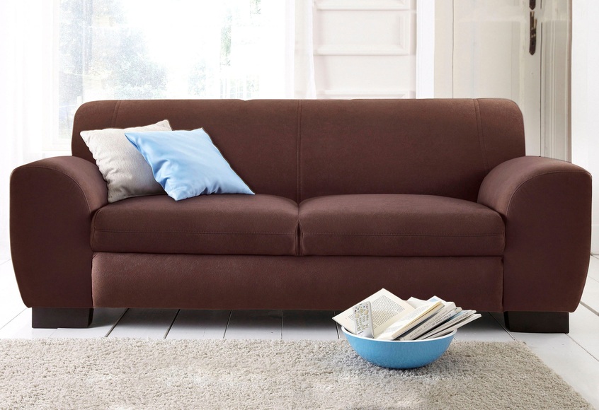 Home affaire Sofa »Nika«, als 2-oder 3-Sitzer, in Microfaser PRIMABELLE® oder Struktur