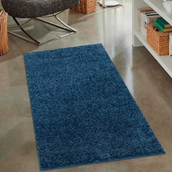 Carpet City Hochflor-Teppich »City Shaggy«, rechteckig, 30 mm Höhe, Teppich Einfarbig Uni, besonders flauschig-weich, ideal für Wohnzimmer & Schlafzimmer