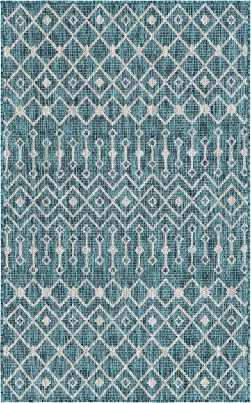 Myflair Möbel & Accessoires Teppich »Outdoor Crosses«, rechteckig, 4 mm Höhe, In- und Outdoor geeignet, ideal im Wohnzimmer & Schlafzimmer