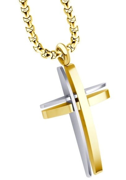 Firetti Kette mit Anhänger »Kreuz«