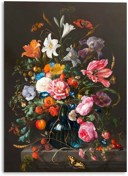 Platinum Acrylglasbild »Stilleben mit Blumen«