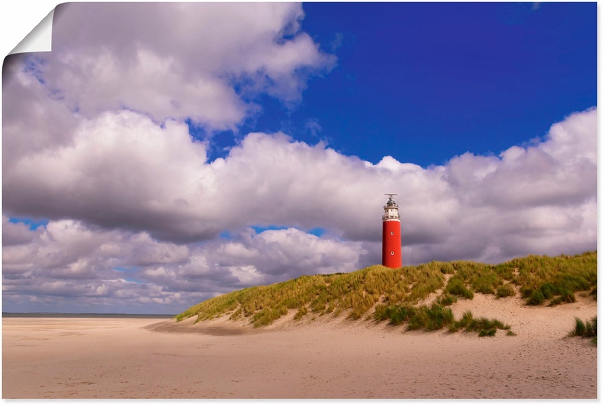 Artland Wandbild »Wolkenimpression am Leuchtturm«